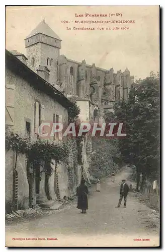 Ansichtskarte AK Les Pyrenees St Bertrand de Comminges La Cathedrale vue de L'Irinson