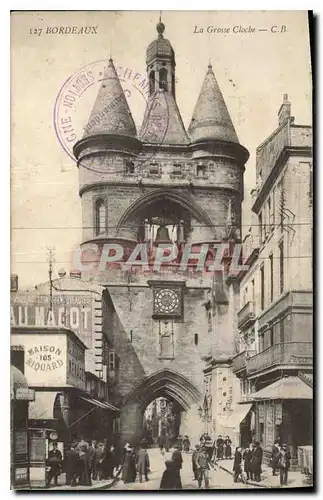 Cartes postales Bordeaux La Grosse Cloche