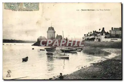 Cartes postales Saint Servan La Tour Solidor