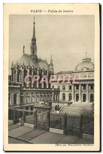 Cartes postales Paris Palais de Justice