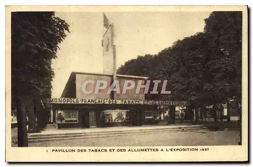 Ansichtskarte AK Pavillon des Tabacs et des Allumettes a l'Exposition 1937