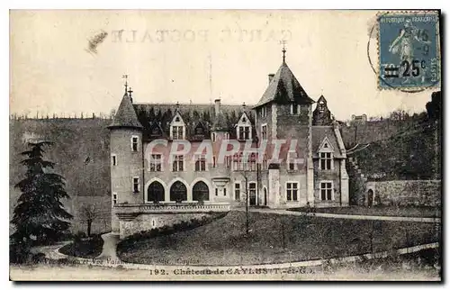 Cartes postales Chateau de Caylus T et G
