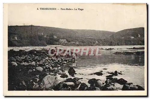 Cartes postales Trebeurden Pors Mabo La Plage