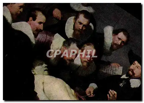 Cartes postales Rembrandt 1606 1669 De anatomische les La lecon d'anatomie