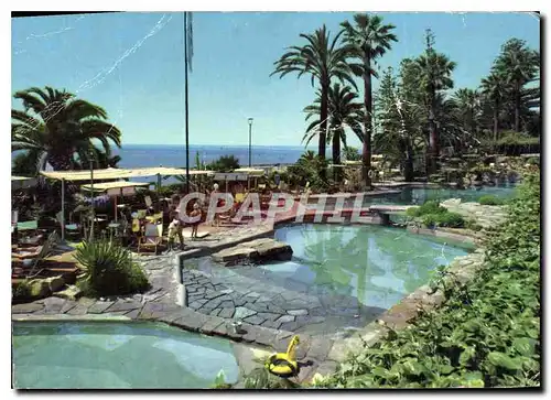Cartes postales San Remo Riviera Italiano Royal Hotel Le tre piscine