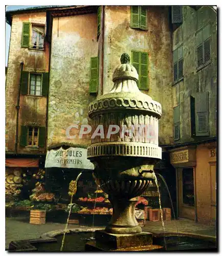 Cartes postales Couleurs et Lumiere de France La Cote d'Azur miracle de la nature Vence Alpes Maritimes Place du