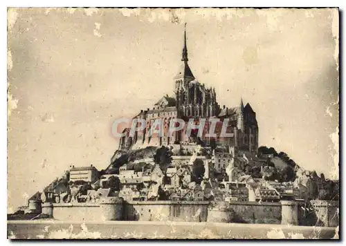 Cartes postales Mont Saint Michel Manche Vue generale cote Est