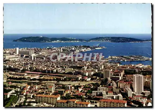 Ansichtskarte AK Reflets de la Cote d'Azur Vue panoramique de Toulon Var et de la Rade