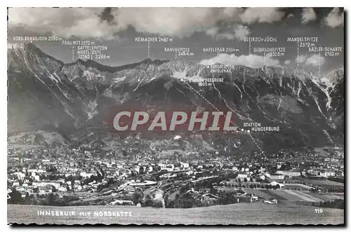 Cartes postales moderne Innsbruck mit Nordkette