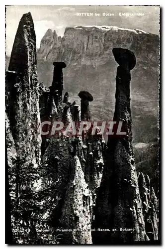 Cartes postales moderne Dolomiti Piramidi di terra sul Renon pr Bolzano