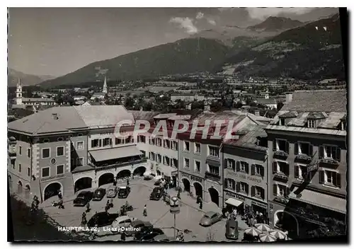 Moderne Karte Hauptplatz Lienz Ostirol