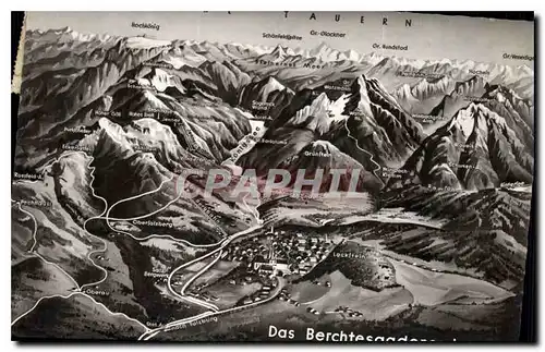 Cartes postales moderne Das Berchtesgadener Land