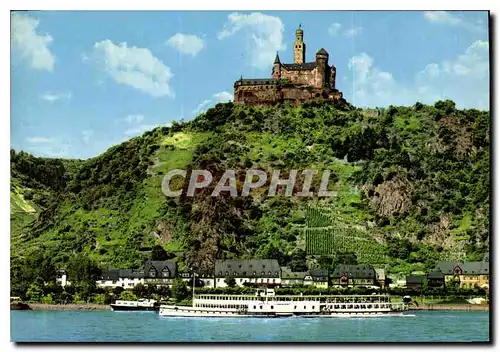 Cartes postales moderne  Die Marksburg bei Braubach am Rhein