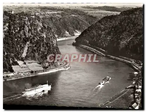 Cartes postales moderne Der Rhein Loreley und ihr Felsental