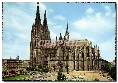 Moderne Karte Koln Dom