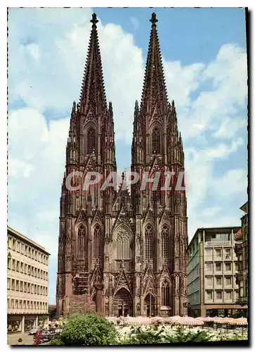 Moderne Karte Koln Dom