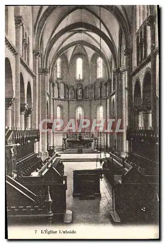 Ansichtskarte AK L'Eglise L'abside Abbaye de Notre Dame de Thymadeuc