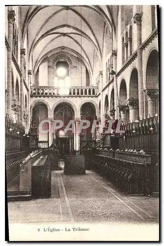 Cartes postales L'Eglise La Tribune Abbaye de Notre Dame de Thymadeuc