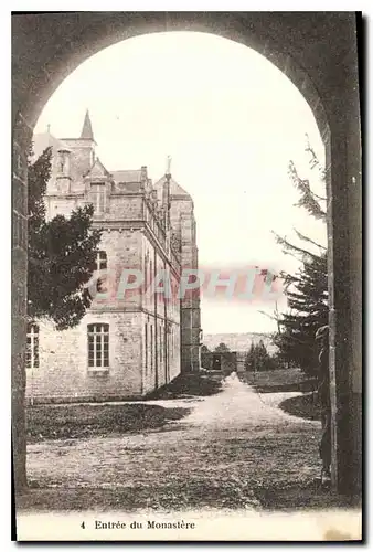 Cartes postales Entree du Monastere Abbaye de Notre Dame de Thymadeuc