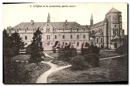 Cartes postales L'Eglise et le monastere partie neuve Abbaye de Notre Dame de Thymadeuc