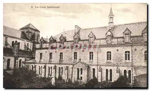 Ansichtskarte AK La Cour interieure Abbaye de Notre Dame de Thymadeuc