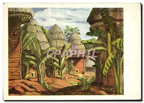 Cartes postales Cameroun Dans la cheffania de Bandjoun