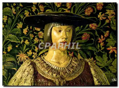 Cartes postales moderne Buste van Keizer Karel 1520