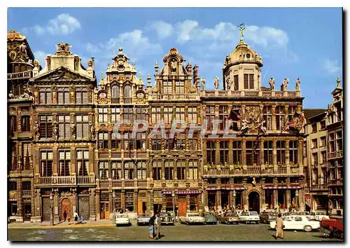 Cartes postales moderne Bruxelles Un coin de la Grand Place