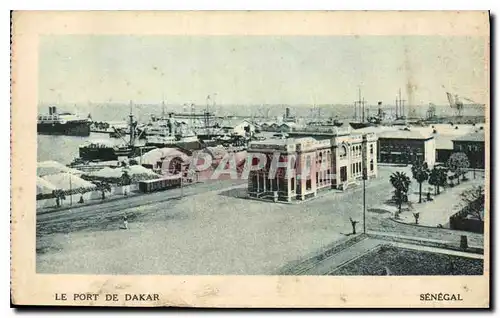 Cartes postales Le Port de Dakar