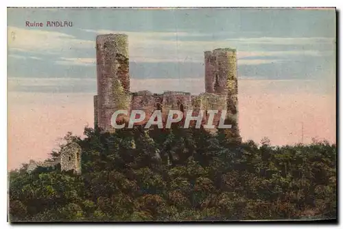 Cartes postales Ruine Andlau