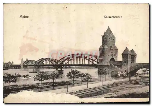 Cartes postales Mainz Kaiserbrucke