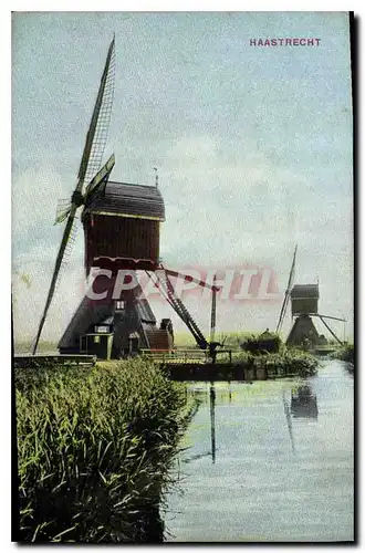 Cartes postales Haastrecht Moulin a vent