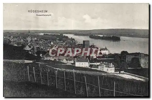 Cartes postales Rudesheim Gesamtansicht