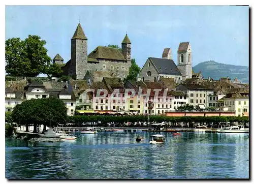 Cartes postales moderne Rapperswil mit Bachtel