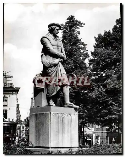 Cartes postales moderne Amsterdam Standbeeld Rembrandt