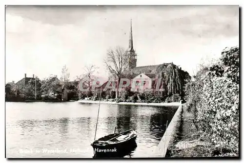 Moderne Karte Broek in Waterland Herv Kerk aant Havenrak