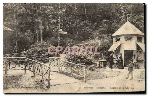 Cartes postales moderne Bagnoles Kiosque Chemin de la Chapelle