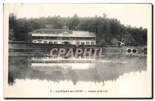 Cartes postales moderne Bagnoles de Vorne Casino et le Lac