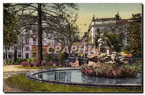 Ansichtskarte AK Toulouse Square Wilson Statue Goudouli