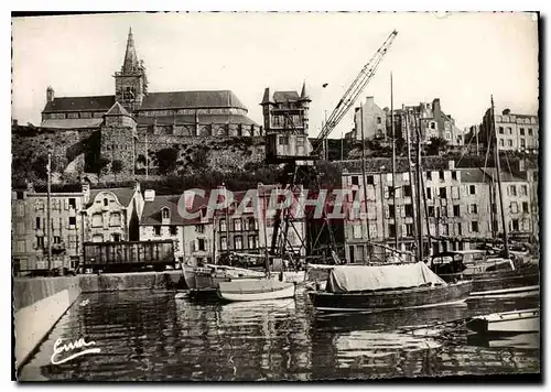 Cartes postales moderne Granville Un Coin du Port Bateaux
