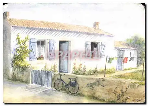 Cartes postales Aquarelle Originale D Lebeau