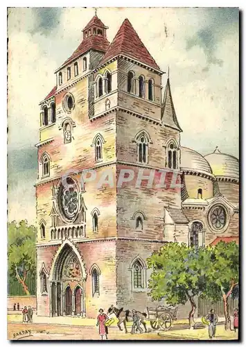 Ansichtskarte AK Cahors La Cathedrale Saint Etienne  XI siecle