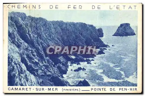 Cartes postales Camaret Sur Mer Finistere Pointe de Pen hir