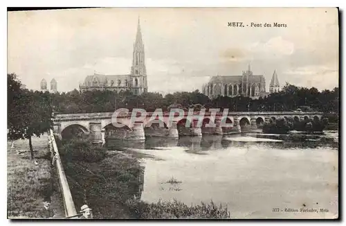 Ansichtskarte AK Metz Pont des Morts