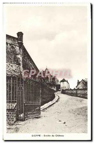 Cartes postales Dieppe Entree du Chateau