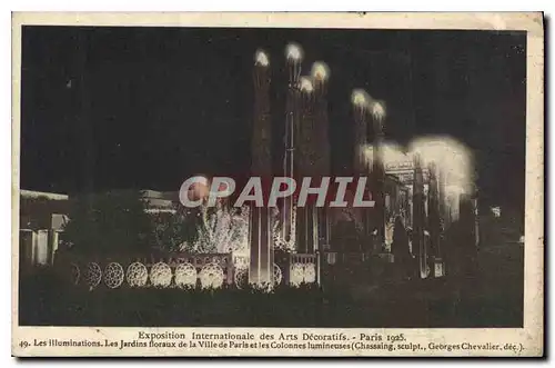 Cartes postales Exposition Internationale des Arts Decoratifs Paris 1925