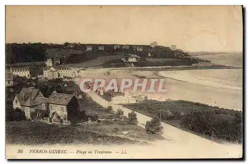 Cartes postales Perros Guirec Plage de Trestraou