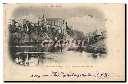 Ansichtskarte AK Lavaur La Cathedrale Saint Alain A Les Borde de L'Acout