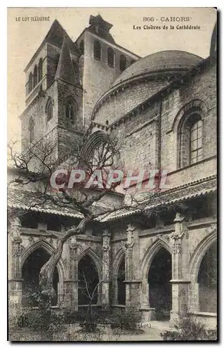 Ansichtskarte AK Cahors Les Cloitres de la Cathedrale