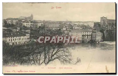 Cartes postales Gaillac Vue Generale